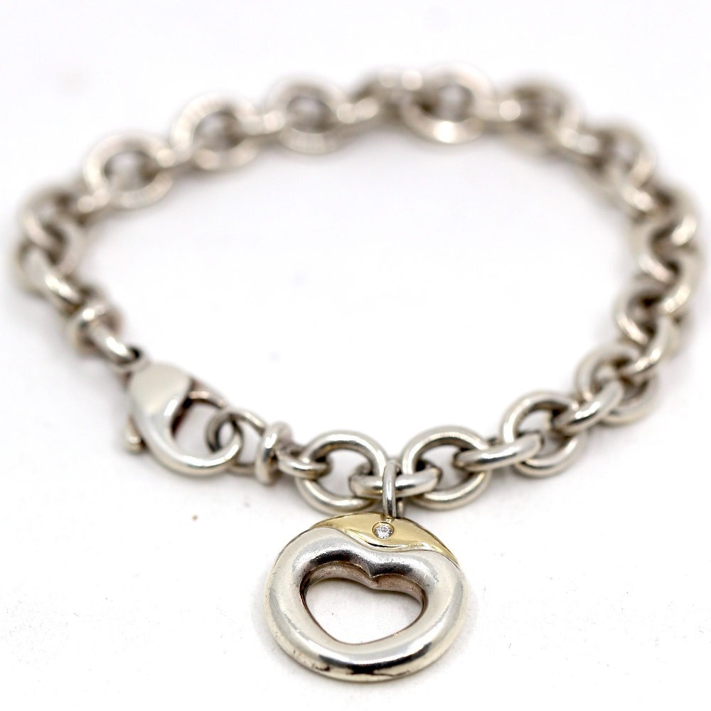 Movado Two Tone Diamond Bracelet